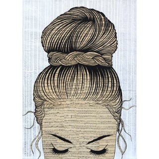 Large Figurative Original Artwork by Martina Niederhauser "Imagination Has No Limit" For Sale