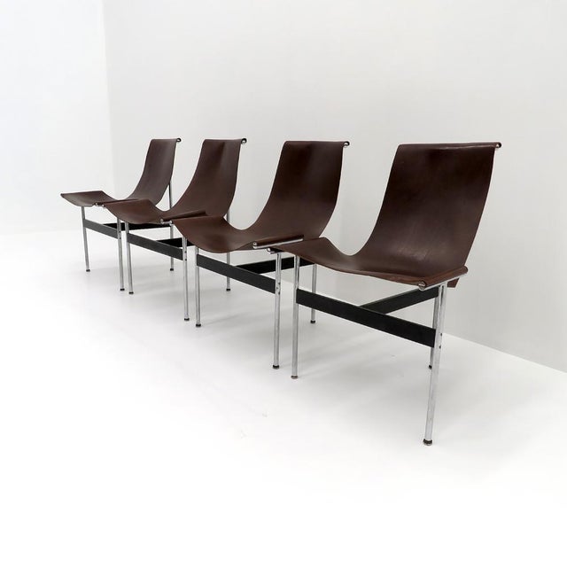 Katavolos Littel and Kelley T Chairs for Laverne International, 1950 For Sale - Image 10 of 10
