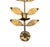 Mid 20th Century Vintage Gilt Tole Espalier / Espaliered Tree / Leaf Sconce / Candle Holder, Manner of Hans Kogl For Sale - Image 5 of 6