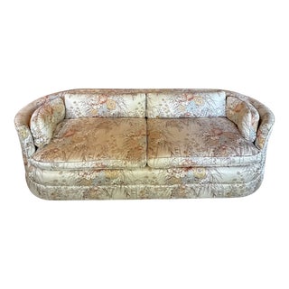 1970’s Curved Deco Couch/Sofa For Sale