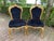 1970s Italian Baroque Gold Velvet Dining Set - 5 PCS For Sale - Image 9 of 18