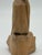Tan Late 20th Century Signed Montserrat Hand-Carved Wooden Crane Sculpture, 8.5” For Sale - Image 8 of 12