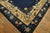 Navy Blue Antique Chinese Peking Rug. For Sale - Image 8 of 11