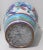 Blue 1970s Artisan Italian Terra Cotta Majolica Painted Urn For Sale - Image 8 of 10