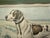 French Beautifully Framed French Chromolithograph of Pointer Dog, Signed P. Mahler, Early 20th Century For Sale - Image 3 of 10