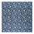 Sanderson Wildflower Meadow Brocade Fabric in Sapphire - a sample For Sale