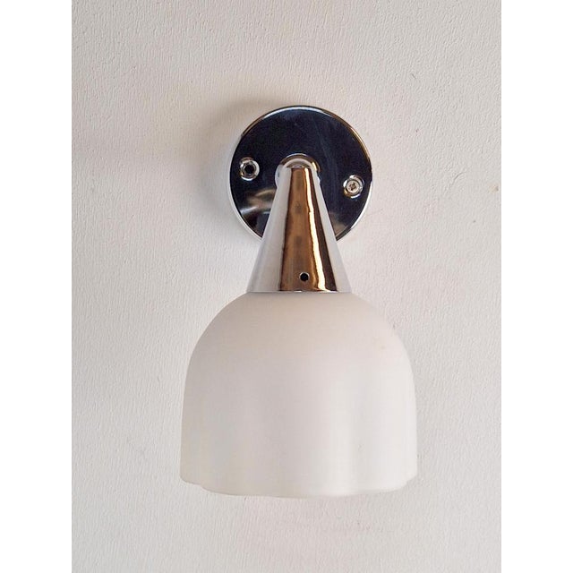 Vintage Circe Wall Lamp in Glass and Metal from Antonangeli Illuminazioni, 1980s For Sale - Image 3 of 14