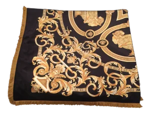 Gianni Versace Custom Made Lion and Urn Throw