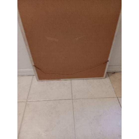 Hollywood Regency Hollywood Regency Wall Mirror Ivory Color For Sale - Image 3 of 6