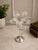 Add timeless elegance to your home with this stunning vintage hand blown art glass lily vase displayed in an ornate...