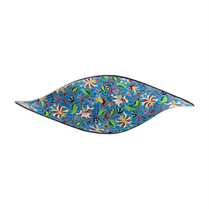 Ceramic Fruit Platter from Faïenceries et Emaux de Longwy, 1950s