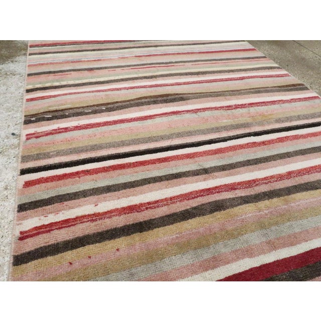 Mid 20th Century Galerie Shabab Collection Mid-20th Century Handmade Turkish Anatolian Runner For Sale - Image 5 of 10