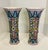 1900s Boch Delft Pair of Vases and a Ginger Jar - 3 Piece Set For Sale - Image 11 of 13