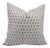 Fabdivine Indian Block Print Cushion Cover 14x20 Inch Pure Linen- Trimab For Sale