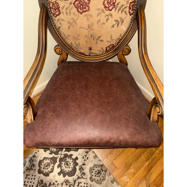 1970s Old Hickory Tannery Chair For Sale In Memphis - Image 6 of 9