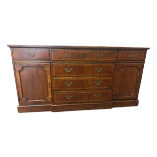 1980s Baker Furniture Sideboard Credenza For Sale