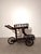 Brown Butlers Serving Cart in Mahogany For Sale - Image 8 of 8