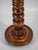 Solid oak base decorated with rich turning. Condition: good, no wormholes. Date: around 1930. Provenance: Belgium....