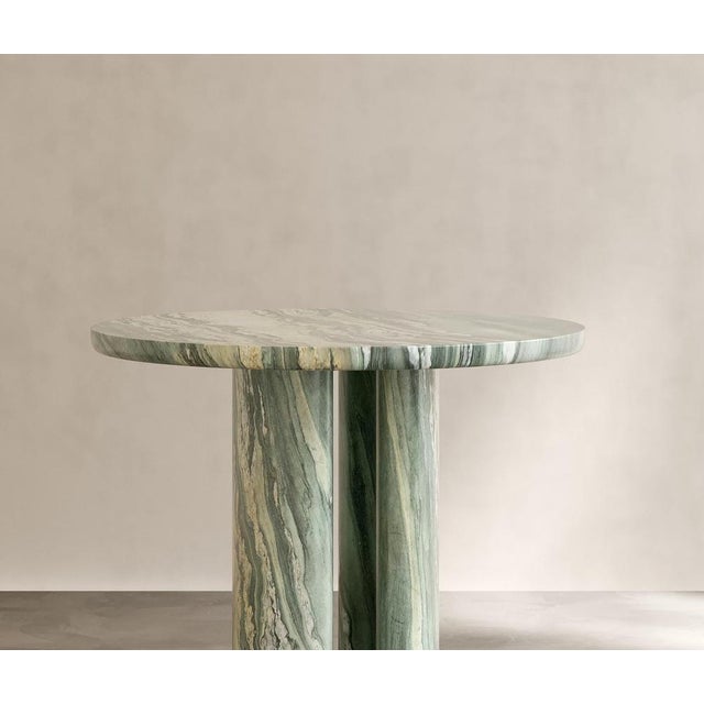 Roman Dining Table I in Cippolino Marble by Paloma Editions For Sale - Image 4 of 6