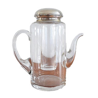 Carafe Cold Duck with Silver Mount, 1960s For Sale