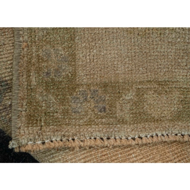 Pink Turkish Mini Rug Oriental Hand Knotted Vintage Rug 1'9" x 3'5" #20622 For Sale - Image 8 of 8