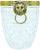Vintage Saint Louis Attributed Crystal Lion Head Ice Bucket Barware For Sale - Image 10 of 13