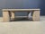 Vintage Square Travertine Coffee Table, Italy, 1970s For Sale - Image 4 of 11
