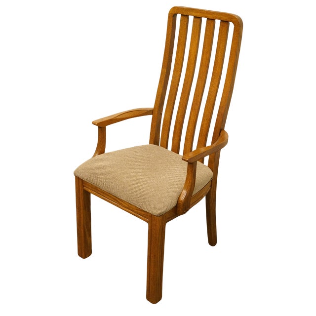 Thomasville Furniture Sundance Collection Mission Style Dining Arm