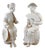 20th Century Blanc De Chine Style Chinoiserie Statues - A Pair For Sale
