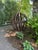 Six foot steel orb garden sculpture from the 1970's. The sculpture can be unbolted resulting in two halves for ease of...