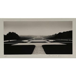 Michael Kenna, Axial Panorama, Parc de Sceaux, 1990, Silver gelatin print For Sale