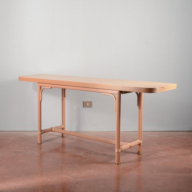 Vintage Folding Desk or Console Table For Sale - Image 16 of 18