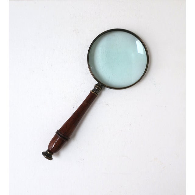 Late 20th Century Late 20th Century Magnifying Glass For Sale - Image 5 of 11