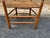 Early 20th Century Antique American Shaker Style High Ladder Back Rush Seat Armchair For Sale - Image 12 of 12