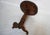 Wood Antique Round Carved Wood Pedestal Side Table For Sale - Image 7 of 15