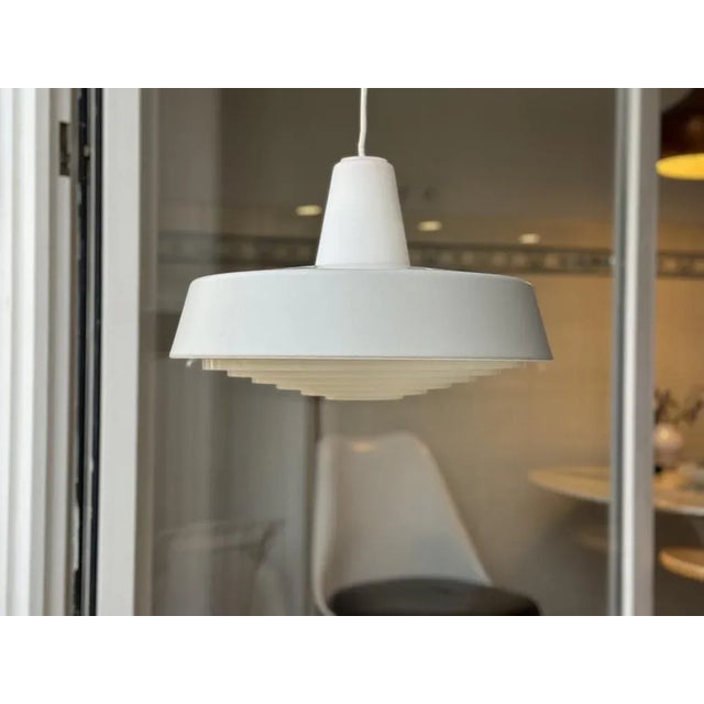 Gray Midpoint Pendant No 16578 from Louis Poulsen, 1970s For Sale - Image 6 of 7