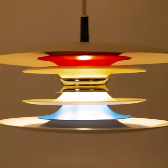 Metal Belid Diablo Hanging Lamp For Sale - Image 7 of 8