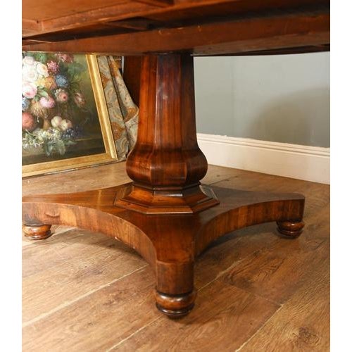 Regency Drum Centre Table in Mahogany, 1820s For Sale - Image 6 of 11