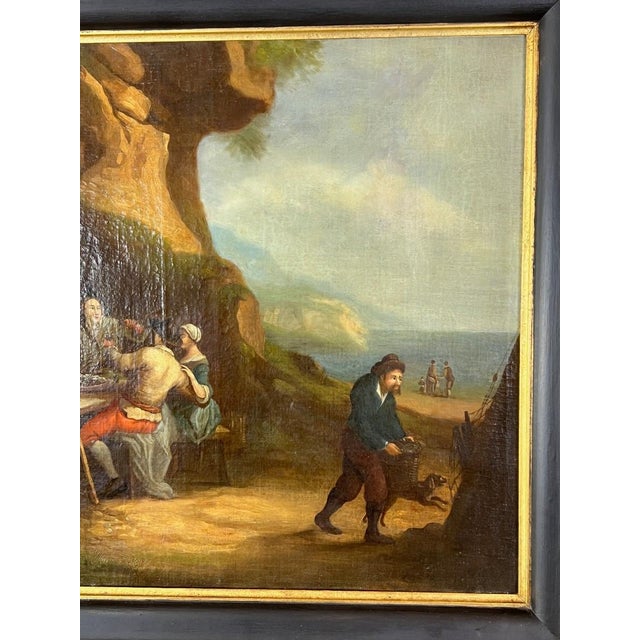 Flemish School Artist, 18th Century, Oil Painting on Canvas For Sale - Image 3 of 6