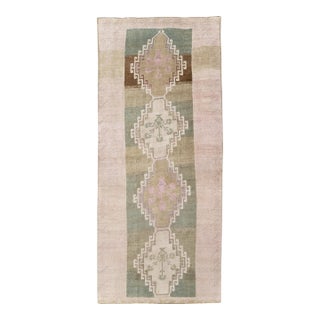 Galerie Shabab Collection Mid-20th Century Turkish Anatolian Wide Gallery Runner For Sale