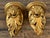 Vintage Rococo Gilt Tipped Brackets - A Pair For Sale In West Palm - Image 6 of 12