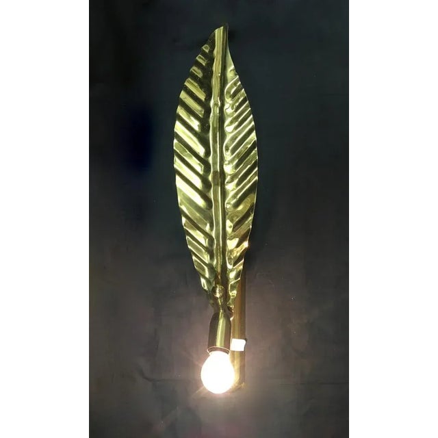 Couple of probable metal wall lights. Barbi company. Around 19750. 1 E14 lamp holder Light that could be inserted a...