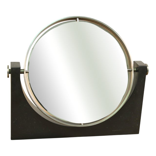 Dressing Table Mirror by Angelo Mangiarotti, 1980 For Sale