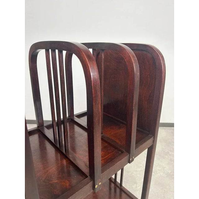 Secession Magazine Holder by Otto Wagner for Thonet, 1890s For Sale - Image 10 of 11