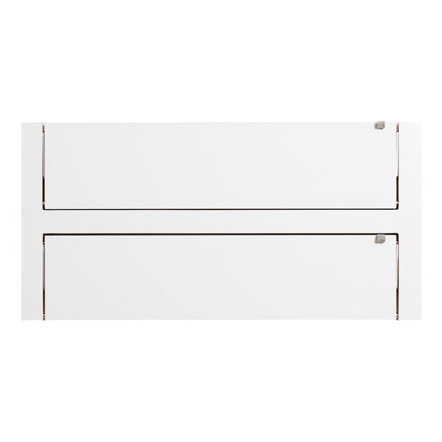Fläpps Shelf 80×40-2 – White from Ambivalenz For Sale