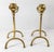 We are selling this cool pair of Arts and Crafts style brass or bronze candlesticks. These are unmarked but are clearly...