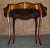 Inlaid Mahogany Table Renaissance Revival Turtle Top Parlor 1900s Victorian For Sale - Image 12 of 13