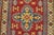 2020s Kazak Runner 2’2” X 6’3” Red Wool Tribal Hand-Knotted Oriental Rug For Sale - Image 5 of 10
