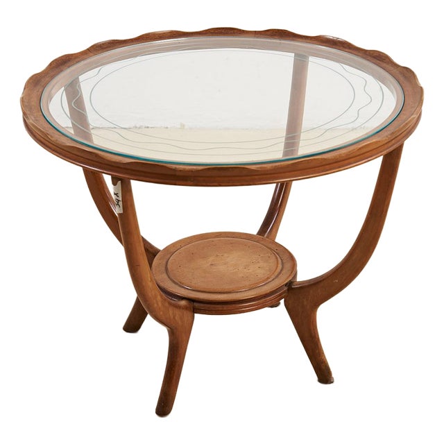 Vintage Coffee Table by Paolo Buffa, 1950s For Sale