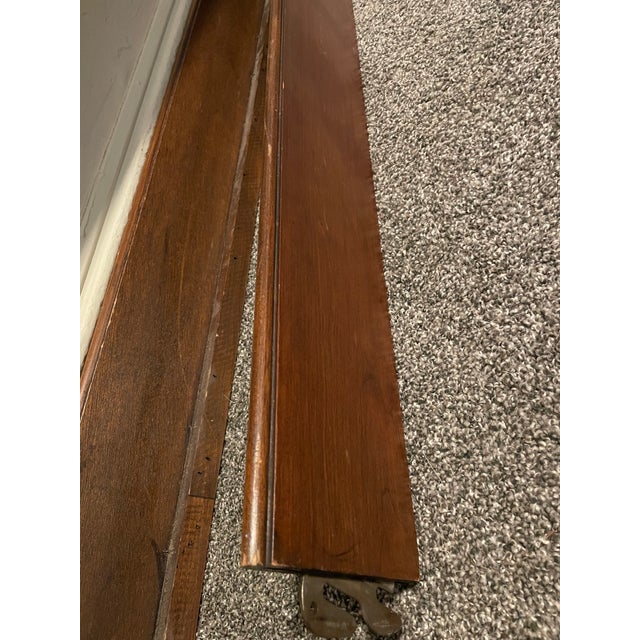 1970s Henkel Harris Wild Black Cherry 4-Poster Queen Bed Frame For Sale - Image 9 of 9